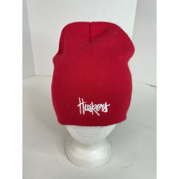 Nebraska Cornhuskers Beanie Hat, Red, Captivating Headwear, Logo - Picture 1 of 10